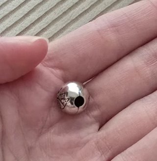 Abalorio de Plata de Ley 925
