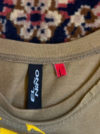 Camiseta sin mangas El Niño Y2K caqui Talla L