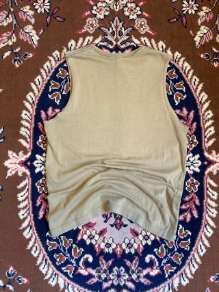 Camiseta sin mangas El Niño Y2K caqui Talla L