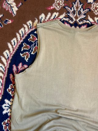 Camiseta sin mangas El Niño Y2K caqui Talla L