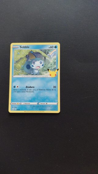 Carta Pokémon Sobble 25 Aniversario McDonald