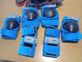 Patines en línea Oxelo Talla 28-30 + protecciones
