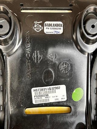 Asiento Harley Davidson Badlander