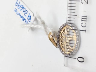Colgante Oro 18k Árbol de la Vida Circonitas