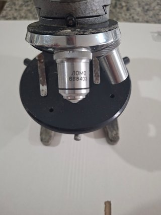 Microscopio Antiguo Vintage Colección