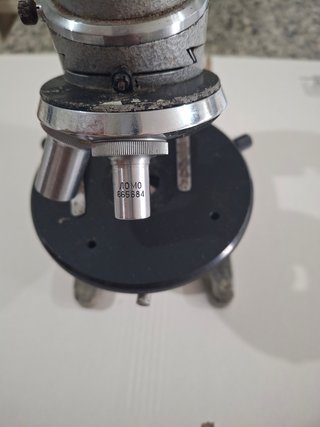 Microscopio Antiguo Vintage Colección