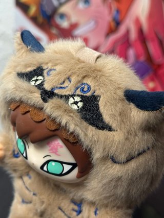 Peluche Gaara de Naruto tipo labubu