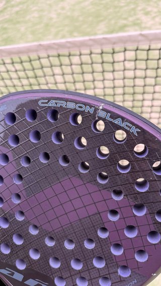 Pala de Padel Varlion Cañon Carbon Black