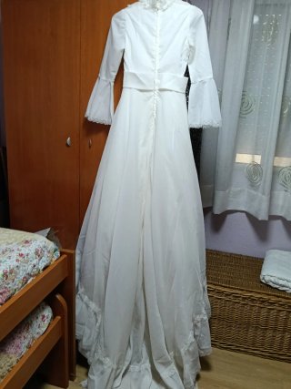 Vestido de Novia Vintage Blanco