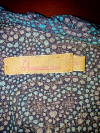 Camisa asimétrica volantes estampado