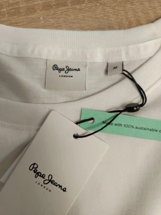 Camiseta Pepe Jeans Blanca Talla M