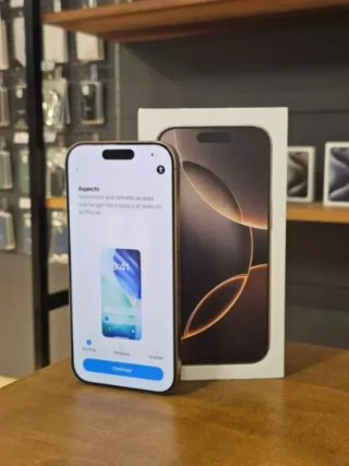 IPHONE 16 PRO 256GB DORADO BATTERIA 91%