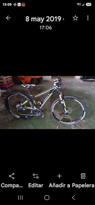 Bicicleta de montaña Trek como nueva