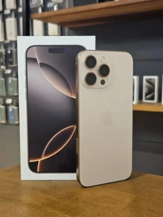 IPHONE 16 PRO MAX 256GB DORADO BATE 100% - 5 CICLO