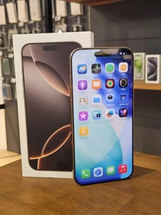 IPHONE 16 PRO MAX 256GB DORADO BATE 100% - 5 CICLO