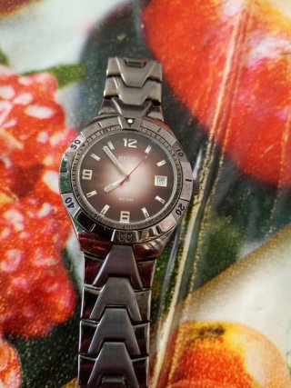 Orologio da uomo Relic marrone e argento