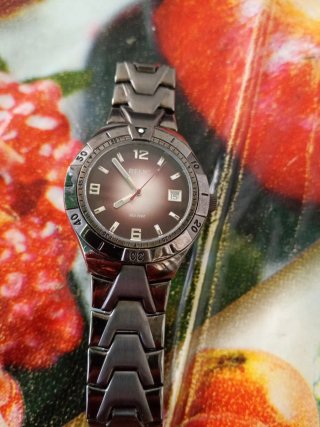 Orologio da uomo Relic marrone e argento