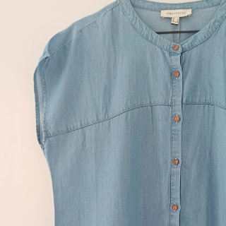 Camisa vaquera Cortefiel Talla L