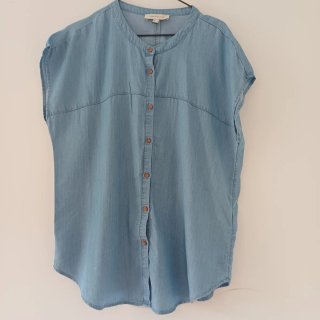 Camisa vaquera Cortefiel Talla L