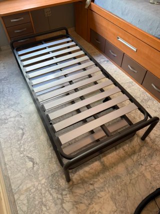 Estructura cama nido metal y madera