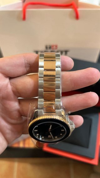 Tissot Seastar 1000 Negro Oro Rosa 40mm