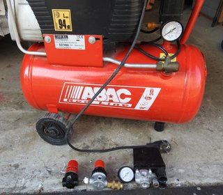 Compressore Aria Abac 24L Red Line