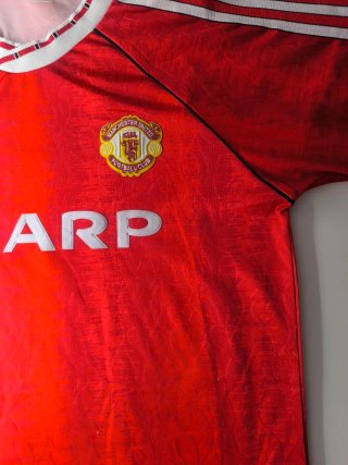 Camiseta Retro Manchester United Adidas 1990-1992