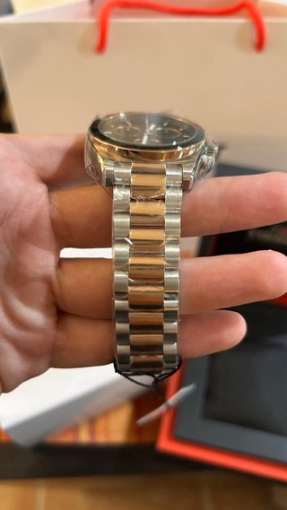 Tissot PR516 Negro Plata Oro Rosa 40mm