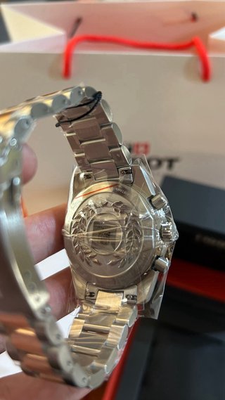 Tissot PR516 Negro Plata Oro Rosa 40mm