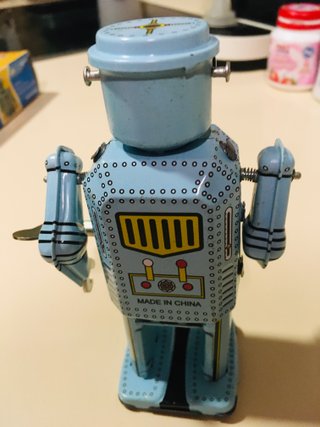 ROBOT OJALATA a Corda con Scatola Intatta da Collezione