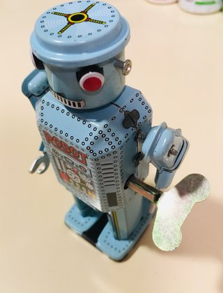 ROBOT OJALATA a Corda con Scatola Intatta da Collezione