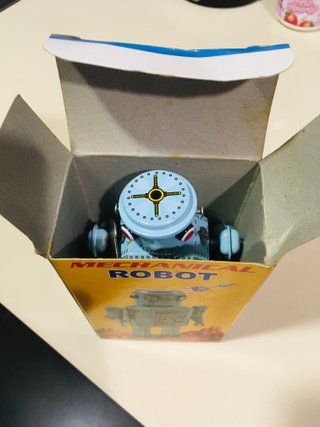 ROBOT OJALATA a Corda con Scatola Intatta da Collezione