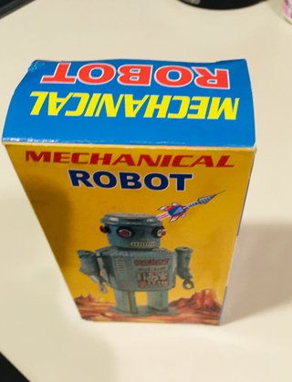 ROBOT OJALATA a Corda con Scatola Intatta da Collezione