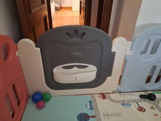 Valla de plástico infantil