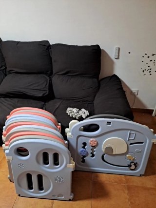 Valla de plástico infantil