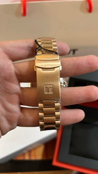 Tissot PR516 Negro Oro Rosa 40mm Cronógrafo