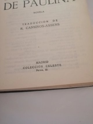 Novela El Diario de Paulina de Jeanne de Coulomb