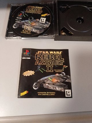 Star Wars Rebel Assault II PS1 (Español)