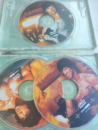 Rambo Trilogía Estuche Metálico DVD