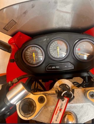 Suzuki GSX600F 1992 Roja