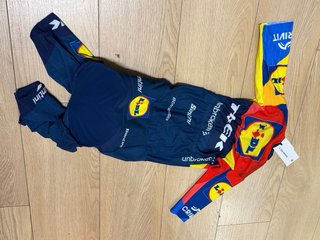 Nuevo. TALLA XS Mono skinsuit Santini Lidl Trek