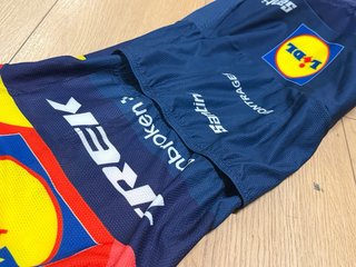 Nuevo. TALLA XS Mono skinsuit Santini Lidl Trek