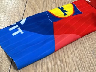 Nuevo. TALLA XS Mono skinsuit Santini Lidl Trek