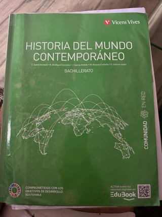 Historia del mundo contemporáneo 1 Bachillerato