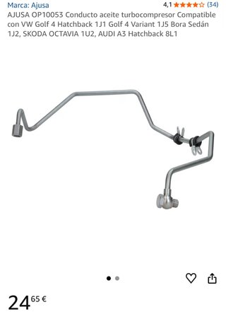 Conducto Aceite Turbo AJUSA OP10053