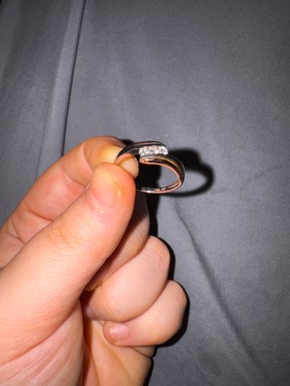 Anello Trilogy Fabiani Gioielli Oro Bicolore