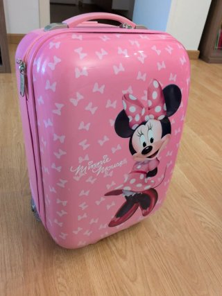 Maleta infantil Minnie Mouse rosa