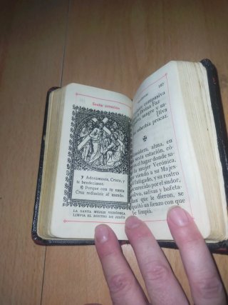 Libro religioso/devocionario (Diamante celestial)
