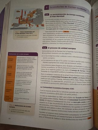 Historia del mundo contemporáneo, 1 bachillerato