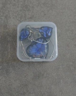 Collana con ciondolo a cuore + orecchini